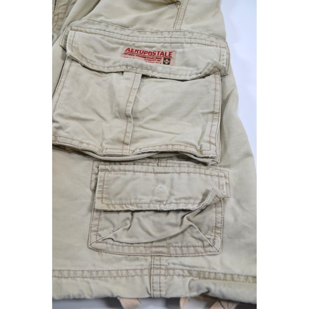 Aeropostale Vintage Distressed Cargo Shorts Men's Size 31 90s Y2K - Picture 16 of 16